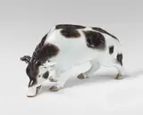 A Meissen porcelain model of a wild boar by Meissen Royal Porcelain Manufactory, sold Nov 2017