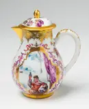 A Meissen porcelain milk jug from the Third Half Figure Service by Meissen Royal Porcelain Manufactory, sold Nov 2017