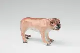 A rare Meissen porcelain model of a standing lioness by Meissen Royal Porcelain Manufactory, offered Nov 2017