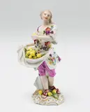 Friedrich Elias I Meyer, A Meissen porcelain figure of a lemon seller from the "Cris de Paris"