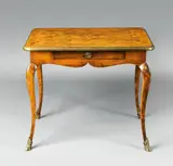 Mathäus Funk, A Bern walnut veneer table