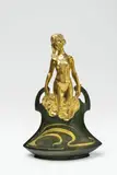 Karl & Charles Korschann, An Art Nouveau gilt bronze vase designed by Charles Koschann