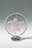A Lalique pressed glass "press-papiers Archer" by René Lalique, offered Nov 2017