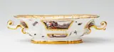 A Meissen porcelain bowl with military scenes by Georg Philipp Rugendas the Elder, offered Nov 2017