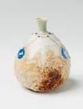 A Sèvres porcelain porcelain gourd-form vase by Taxile Doat by Sèvres, sold Nov 2017