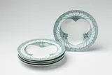 Four Meissen porcelain "Flügelmuster" dishes by Meissen Royal Porcelain Manufactory, sold Nov 2017