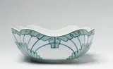 A square Meissen porcelain "Flügelmuster" vegetable dish by Meissen Royal Porcelain Manufactory, sold Nov 2017