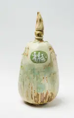 Sèvres, A Sèvres porcelain vase "La musique et la danse" by Taxile Doat
