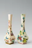 Théodore Deck, A set of two Chinoiserie faience vases