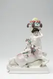 Wilhelm Widemann, A Berlin KPM porcelain model of a centaur with the young Bacchus