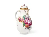 A Höchst porcelain coffee pot with "fleurs fines" decor by Kurmainzische Manufaktur Höchst, sold Nov 2017
