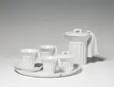 Fürstenberg, A Fürstenberg white porcelain coffee service "Eos"