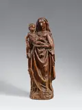 Tilman Riemenschneider, A carved limewood figure of the Virgin and Child from the workshop of Tilman Riemenschneider