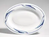 Henry van de Velde, An oval Meissen porcelain serving dish by Henry van de Velde