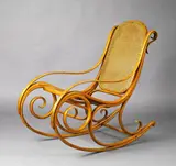 Gebrüder Thonet, A Thonet bentwood rocking chair, type no. 1