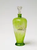 A Gallé glass bottle by Cristallerie Émile Gallé, sold May 2017