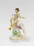 Friedrich Elias I Meyer, A Berlin KPM porcelain allegorical figure of Fame