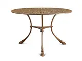 Karl Friedrich Schinkel, A rare early cast iron garden table