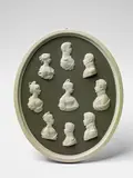 Leonhard Posch, A Berlin KPM porcelain plaque with the royal family