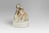 Anton Puchegger, A Berlin KPM porcelain group with monkeys