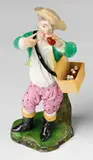 Kurmainzische Manufaktur Höchst, A Höchst porcelain figure of a theriac merchant