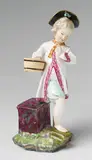 Johann Peter Melchior, A Höchst porcelain figure of a boy with a flowerpot
