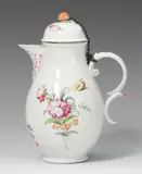 Kurmainzische Manufaktur Höchst, A small Höchst porcelain jug with floral decor