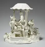 Carl Gottlieb Lück, A rare early Frankenthal porcelain model of a Chinese pavilion
