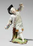 Johann Peter Melchior, A Höchst porcelain model of a dancer with a garland