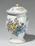 Fayencemanufaktur Nürnberg, A South German faience "wursthafen" jug