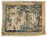 Manufacture royale d'Aubusson, An Aubusson wool and silk tapestry depicting Diana and Acteon