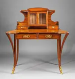 Louis Majorelle, An ormolu-mounted Louis Majorelle ladies mahogany writing desk