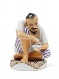 Boris Iakovlevich Vorobiev, Uzbek man eating pilaf