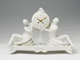 Gerhard Schliepstein, A large Berlin KPM porcelain clock