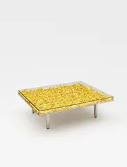 Table d'Or by Yves Klein, Table: gold leaf, glass, plexiglass, aluminium and wood, offered Nov 2015