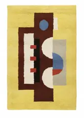 Jaune II by Fernand Léger, Tapestry, wool knotted in 7 colours, sold Nov 2015