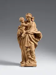Walter Pompe, A terracotta figure of the Virgin and Child.