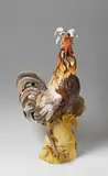 Meissen Royal Porcelain Manufactory, A Meissen porcelain figure of a cockerel.