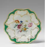 Meissen Royal Porcelain Manufactory, A Meissen porcelain plate from the Zieten service.
