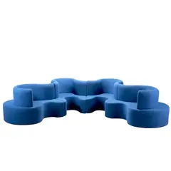 Verner Panton, 'CLOVERLEAF' MODULAR SOFA FOR VERPAN