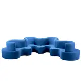 Verner Panton, 'CLOVERLEAF' MODULAR SOFA FOR VERPAN