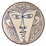 Jean Cocteau, (1889–1963), 1889, Hand-decorated earthenware dish, numbered 1 from an edition of 25