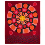 John Coburn, The 1st Day: The Spirit of God Brooded over the Waters wool tapestry, ed. 3/3 234 x 188cm, wool tapestry, ed. 3/3