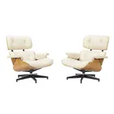 Charles and Ray Eames, A PAIR OF LOUNGE CHAIRS FOR HERMAN MILLER