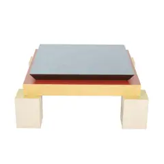 'HOLEBID' COFFEE TABLE FOR MEMPHIS MILANO by Ettore Sottsass, sold Feb 2025