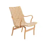 Bruno Mathsson, EVA ARMCHAIR FOR DUX, Bent wood beech frame with canvas webbing