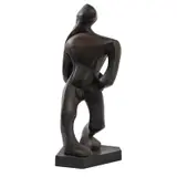Lyndon Raymond Dadswell, Male Figure c.1955 painted plaster Height 74cm, 1955