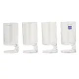 Joe Colombo, FOUR SMOKE HIGHBALL GLASSES FOR ARNOLFO DI CAMBIO