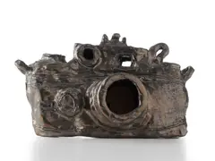 Alan Constable, Untitled (Camera) 2007 ceramic 11 x 30 x 14cm, 2007, ceramic