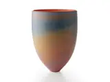 Pippin Drysdale, Kimberley Series (Wild Fruits) 2019 porcelain vessel with incised lines 28.5 x 20cm, 2019, porcelain vessel with incised lines